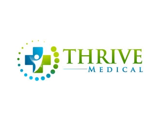 THRIVE Medical logo design by J0s3Ph