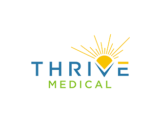 THRIVE Medical logo design by checx