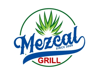 Mezcal Grill  logo design by Aelius