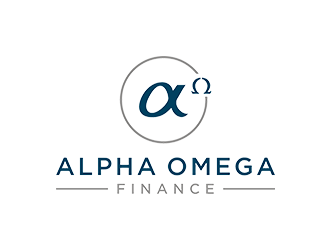 Alpha Omega Finance logo design by checx