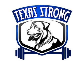Texas Strong  logo design by uttam