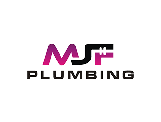 MJF PLUMBING  logo design by checx