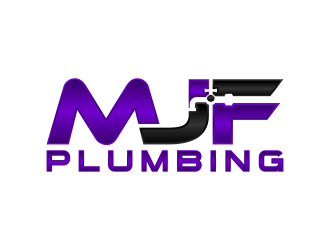 MJF PLUMBING  logo design by pakNton