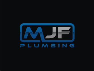 MJF PLUMBING  logo design by bricton