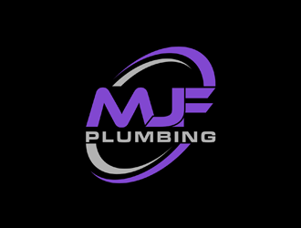 MJF PLUMBING  logo design by johana