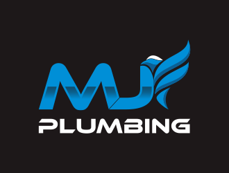 MJF PLUMBING  logo design by savana