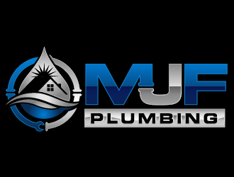 MJF PLUMBING  logo design by THOR_
