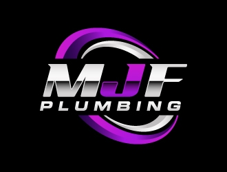 MJF PLUMBING  logo design by akilis13