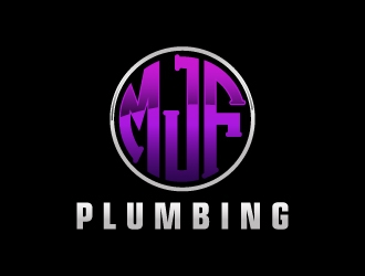 MJF PLUMBING  logo design by akilis13
