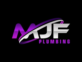 MJF PLUMBING  logo design by akilis13