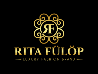 Rita Fülöp Luxury Fashion Brand logo design by akilis13
