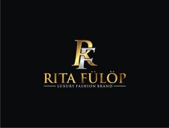 Rita Fülöp Luxury Fashion Brand logo design by agil