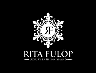 Rita Fülöp Luxury Fashion Brand logo design by .::ngamaz::.