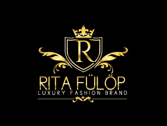 Rita Fülöp Luxury Fashion Brand logo design by uttam