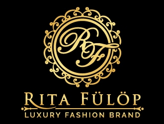 Rita Fülöp Luxury Fashion Brand logo design by JJlcool