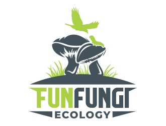 Fun Fungi Ecology logo design by Eliben