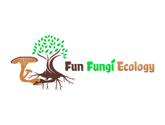 Fun Fungi Ecology logo design by mikael
