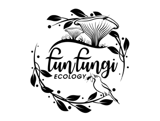 Fun Fungi Ecology logo design by DreamLogoDesign