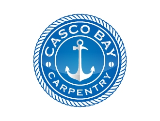 Casco Bay Carpentry logo design by Rokc