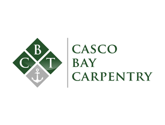 Casco Bay Carpentry logo design by alby