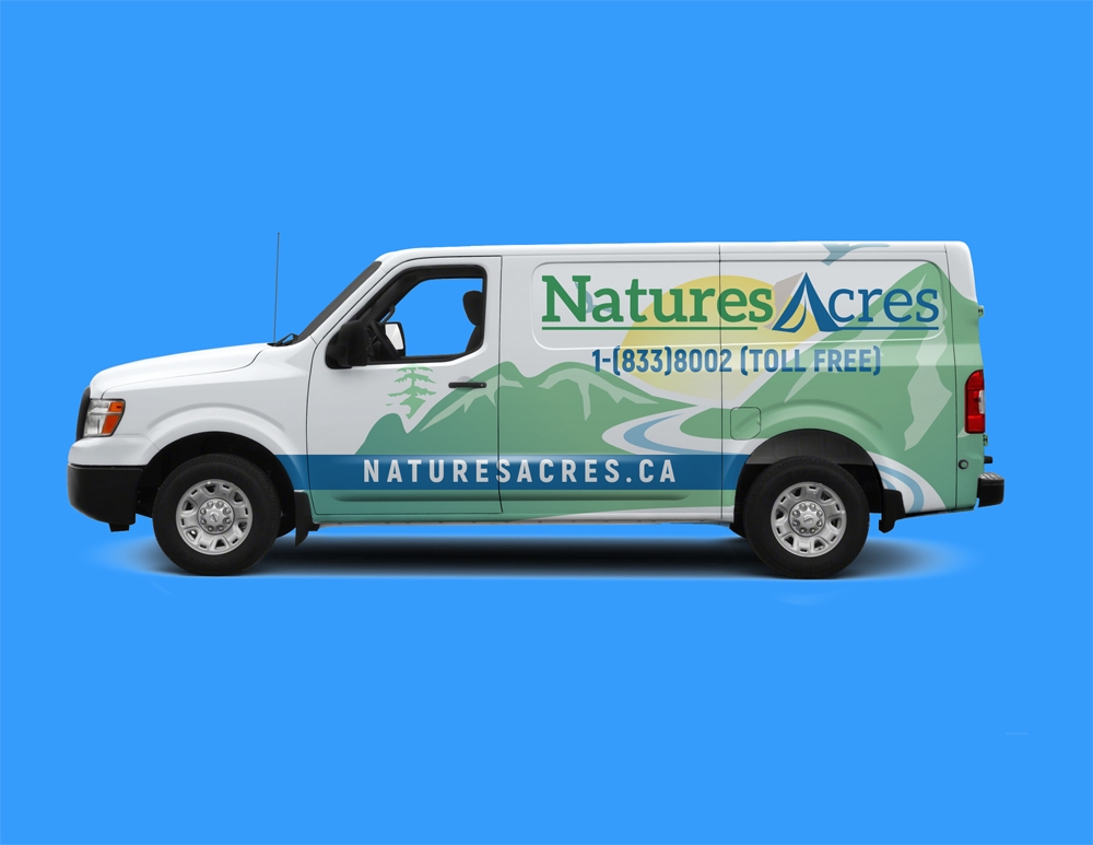 Natures Acres logo design by aamir