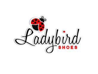 Ladybird Shoes logo design by coco
