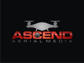 Ascend Aerial Media logo design by agil