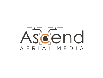 Ascend Aerial Media logo design by Adundas