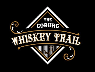 The Coburg Whiskey Trail logo design by REDCROW
