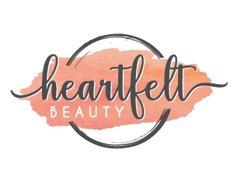 Heartfelt Beauty  logo design by akilis13