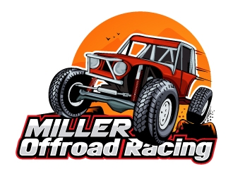 Miller Offroad Racing logo design by Aelius