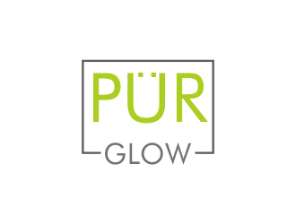 PUR Glow logo design by Greenlight
