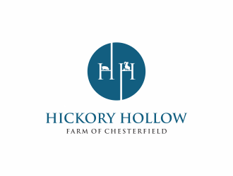 Hickory Hollow Farm of Chesterfield logo design by haidar