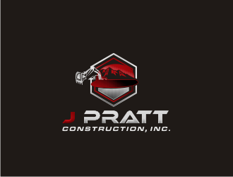 J Pratt Construction, Inc. logo design by BintangDesign