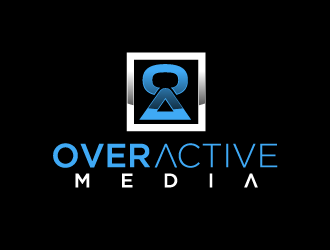 OverActive Media logo design by dondeekenz