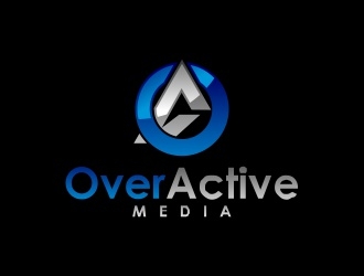 OverActive Media logo design by lj.creative