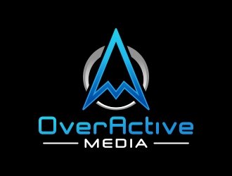 OverActive Media logo design by Mbezz