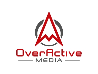 OverActive Media logo design by Mbezz