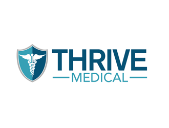 THRIVE Medical logo design by kunejo