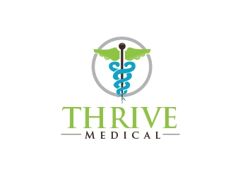 THRIVE Medical logo design by art-design