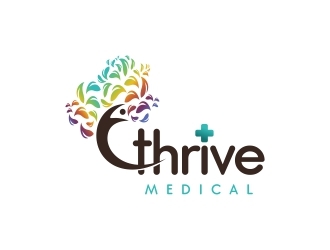 THRIVE Medical logo design by FloVal
