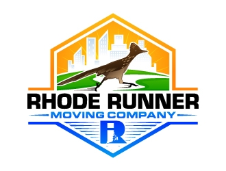 Rhode Runner Moving Company logo design by Aelius