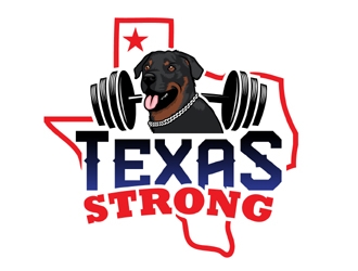 Texas Strong  logo design by MAXR