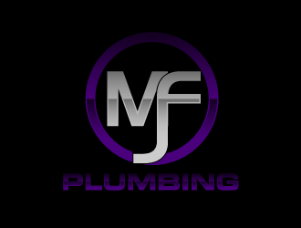 MJF PLUMBING  logo design by gearfx