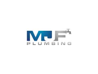 MJF PLUMBING  logo design by rief