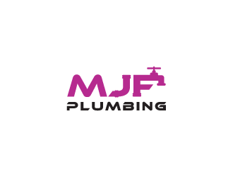 MJF PLUMBING  logo design by cintya