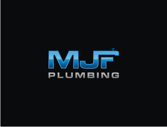 MJF PLUMBING  logo design by mbamboex