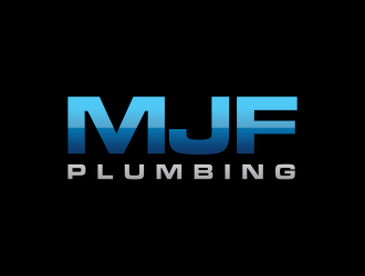 MJF PLUMBING  logo design by haidar