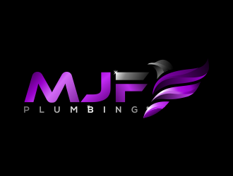 MJF PLUMBING  logo design by Kopiireng