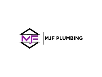 MJF PLUMBING  logo design by josephope